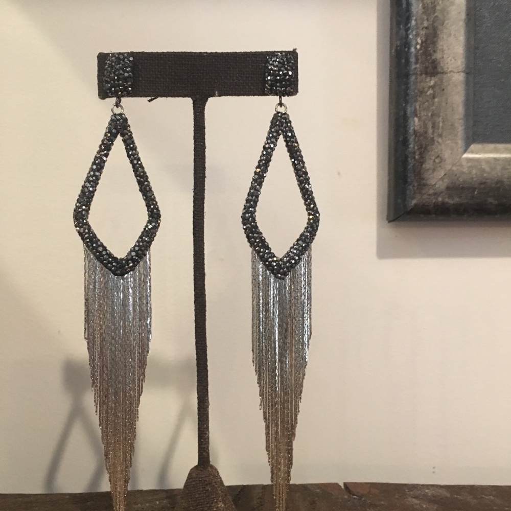 Marcasite earrings.